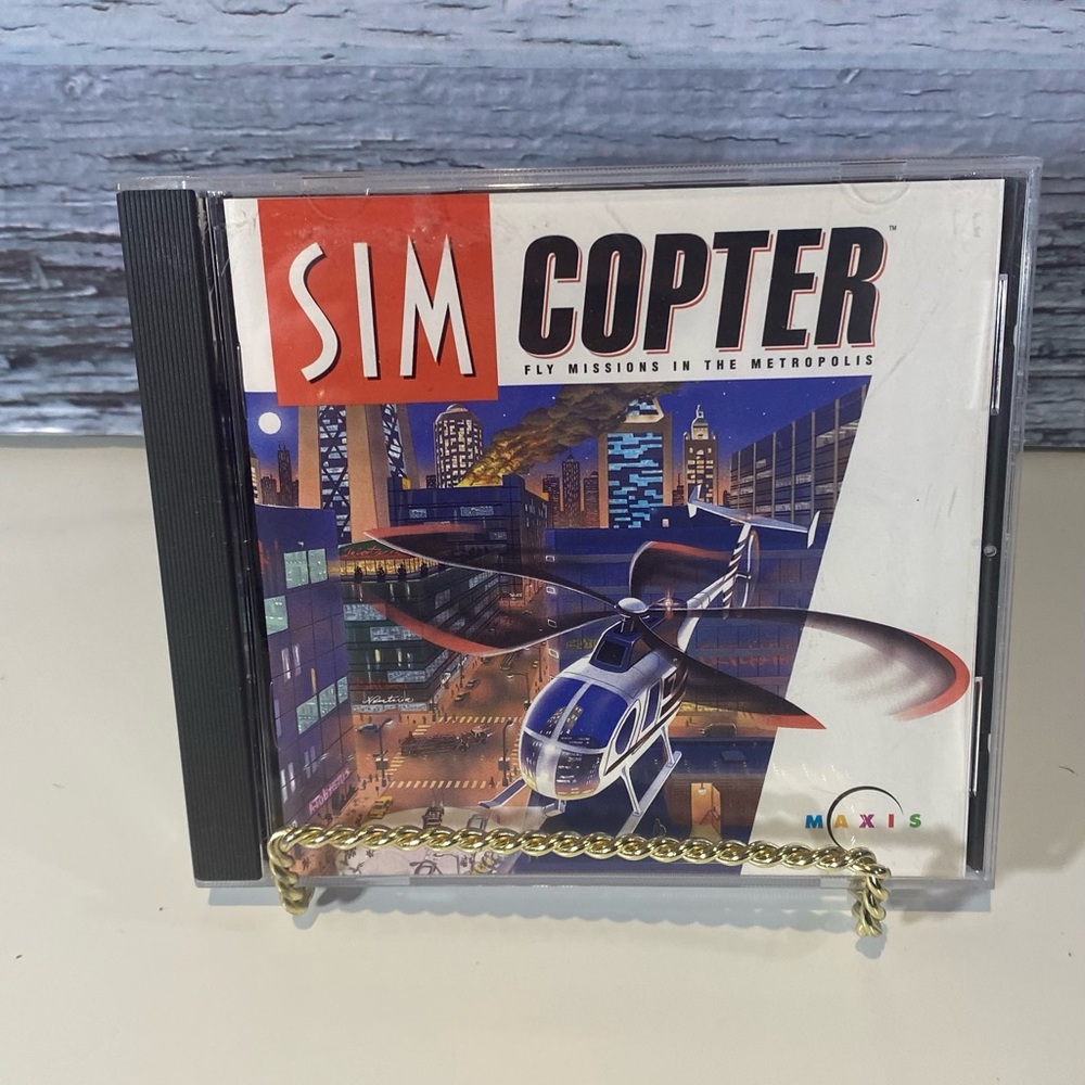 Sim Copter Vintage PC Game 1996